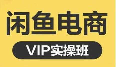 鱼客《闲鱼电商零基础入门到进阶》VIP实战培训课程视频-59爱分享