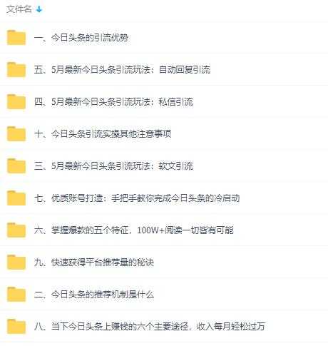 图片[2]-今日头条引流技术2.0，打造爆款稳定引流的玩法视频教程-59爱分享