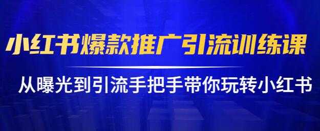 小红书怎么推广，小红书爆款推广引流训练课12.0，手把手带你玩转小红书-59爱分享