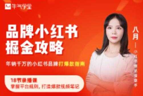 图片[1]-《品牌小红书掘金攻略》年销千万的小红书品牌打爆款指南-59爱分享