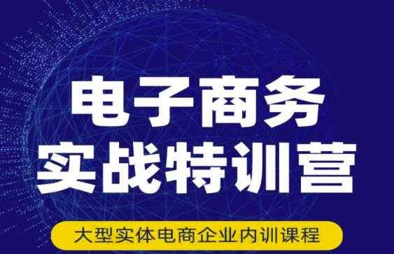 图片[1]-民赛电气内部出品：电子商务实战特训营，全方位带你入门电商，308种方式玩转电商-59爱分享